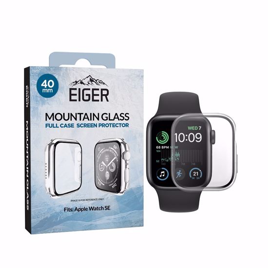 Picture of Eiger Eiger Mountain Glass Full Case for Apple Watch SE 40mm