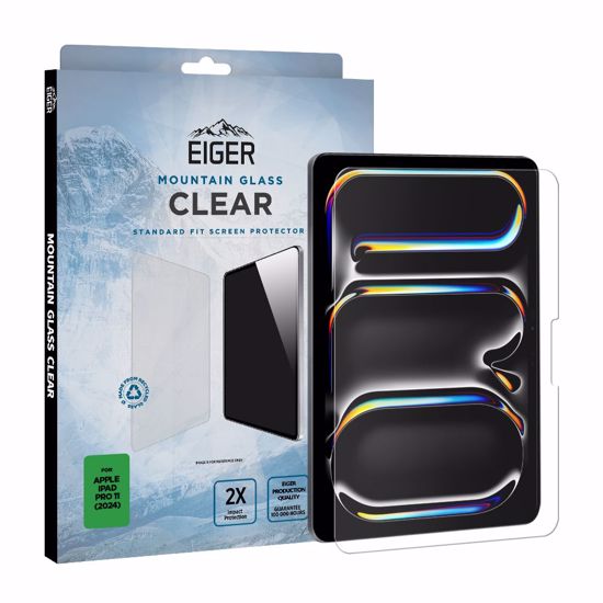 Picture of Eiger Eiger Mountain Glass CLEAR Tablet Screen Protector for Apple iPad Pro 11 (2024)