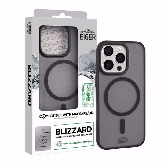 Picture of Eiger Eiger GRS Blizzard Magsafe Case for Apple iPhone 16 Pro in Black